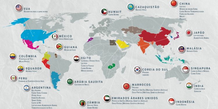 Mapa de Oportunidades para as Exportações Brasileiras nos Estados