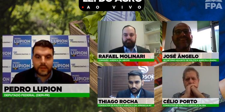 Fpa Promove Debate Sobre A Lei Do Agro Em Live Agência Fpa 4159