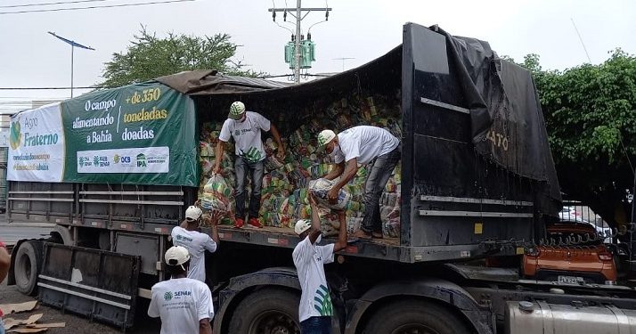 Agro Fraterno distribui 430 toneladas de alimentos para ajudar famílias mais necessitadas