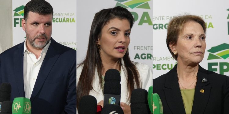 Pedro Lupion, Marussa Boldrin, Tereza Cristina
