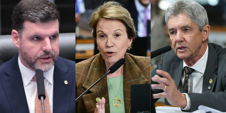 Pedro Lupion, Tereza Cristina, Jaime Bagattoli